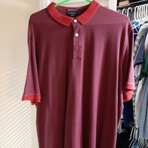 Lands End Striped XXL Polo